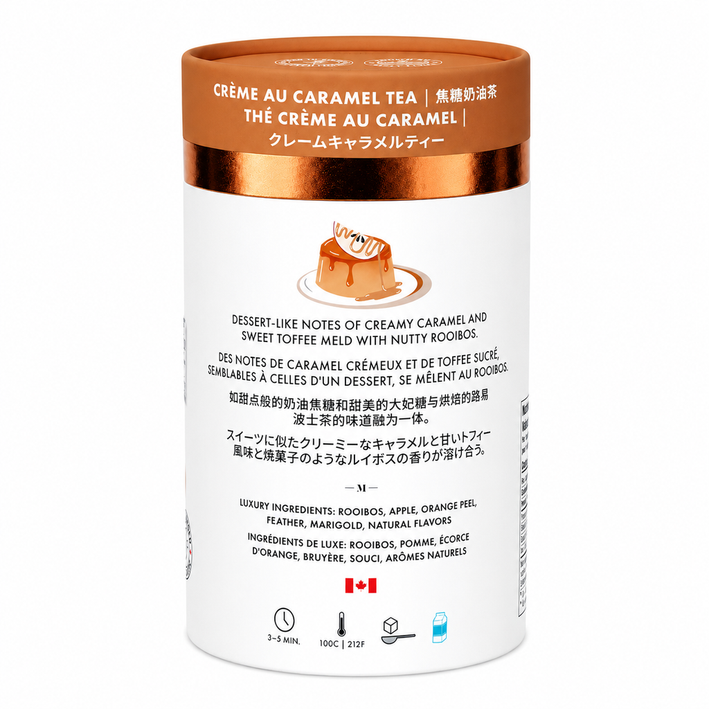 Crème Au Caramel Luxury Tea | Canadian | 24ct