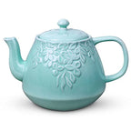 Ceramic Leaf Teapot