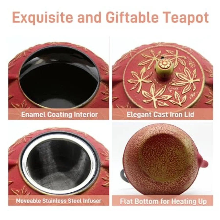 Cast Iron Tea Kettle