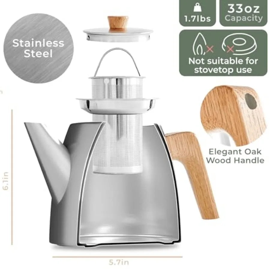 Stainless Steel Tea Pot