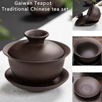 Purple Clay Travel Tea Set