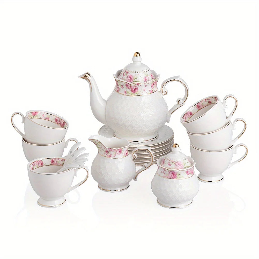 Vintage Porcelain Tea Set
