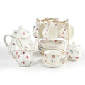Floral Porcelain Tea Set