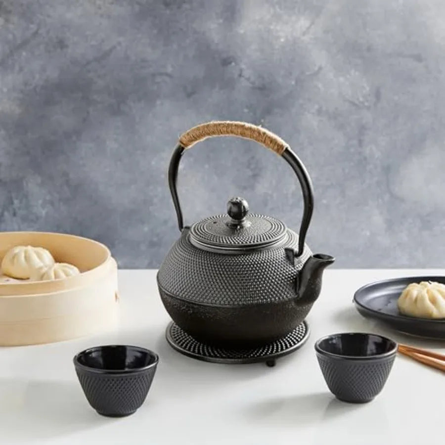 Japanese Cast Iron Tea Set