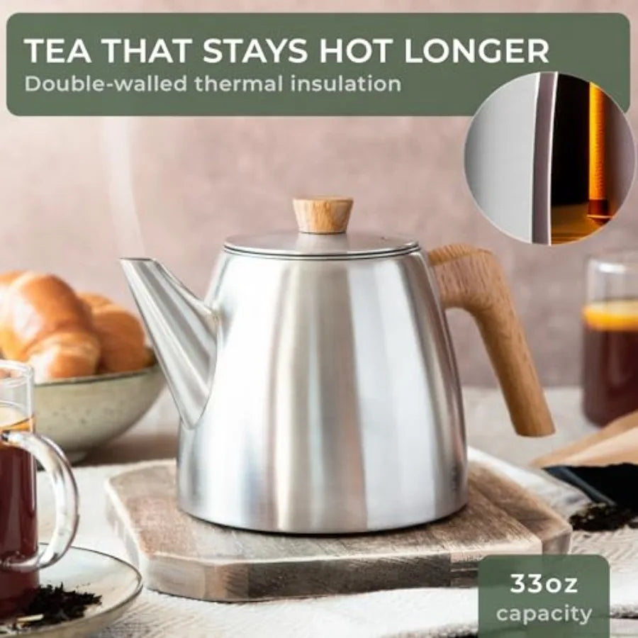 Stainless Steel Tea Pot
