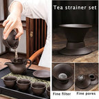 Purple Clay Travel Tea Set