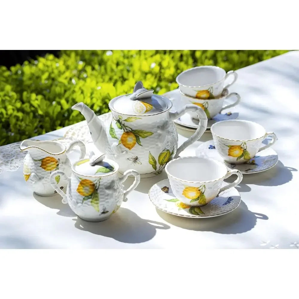Elegant Porcelain Tea Set