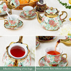 European Porcelain Tea Set