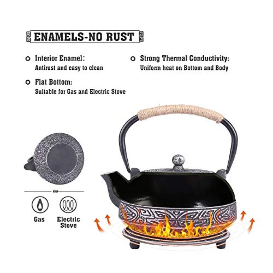 Japanese Tea Kettle Set