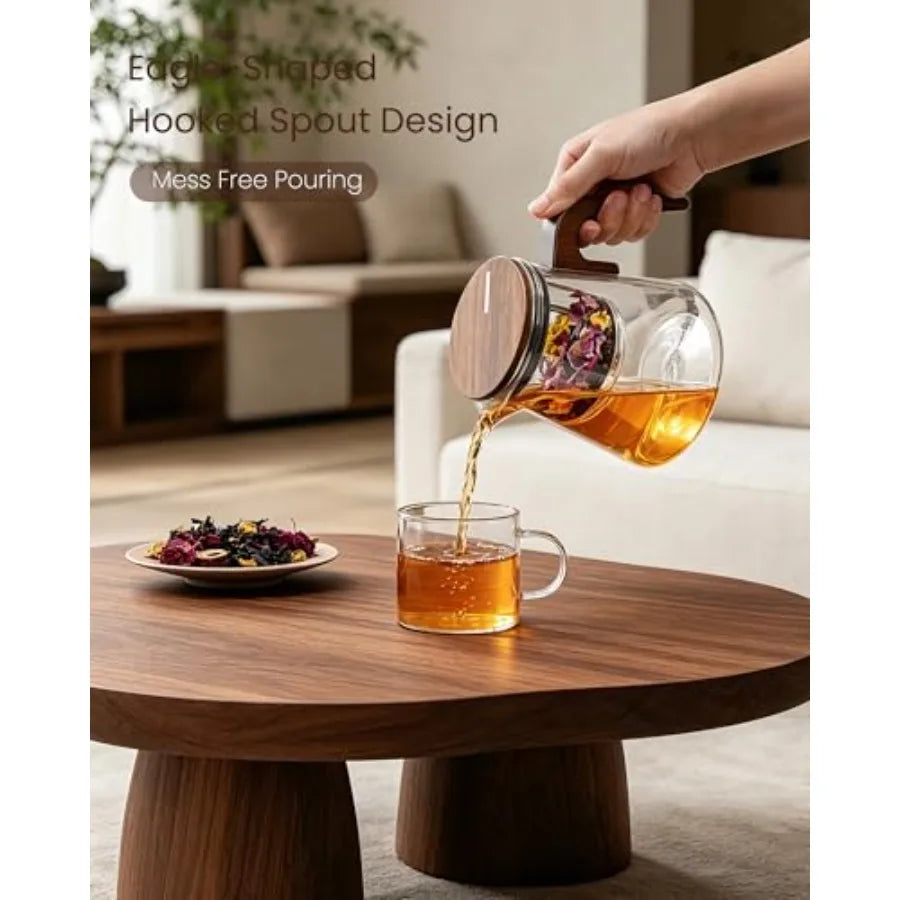 Magnetic Glass Teapot