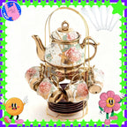 Floral Ceramic Tea Set