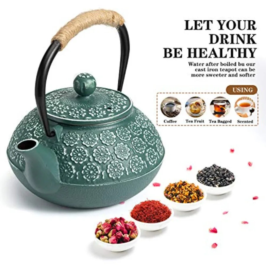 Cast Iron Teapot 30oz