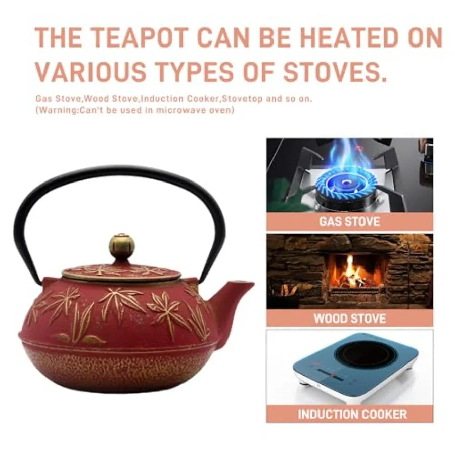 Cast Iron Tea Kettle