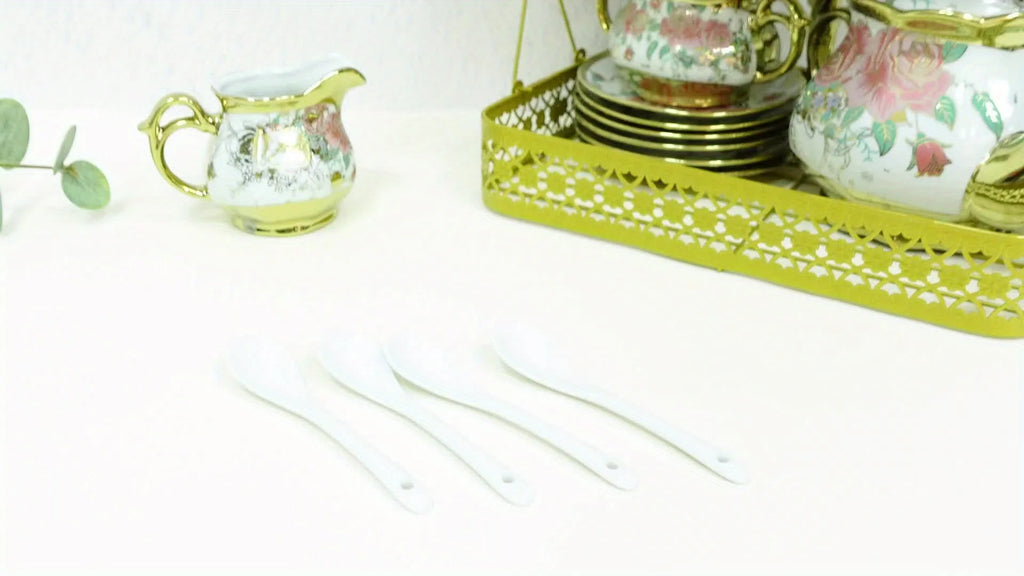 Pink Porcelain Tea Set