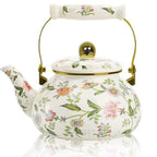 Floral Enamel Tea Kettle