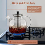 Glass Teapot with Infuser 50oz