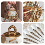Floral Ceramic Tea Set