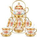 Floral Porcelain Tea Set