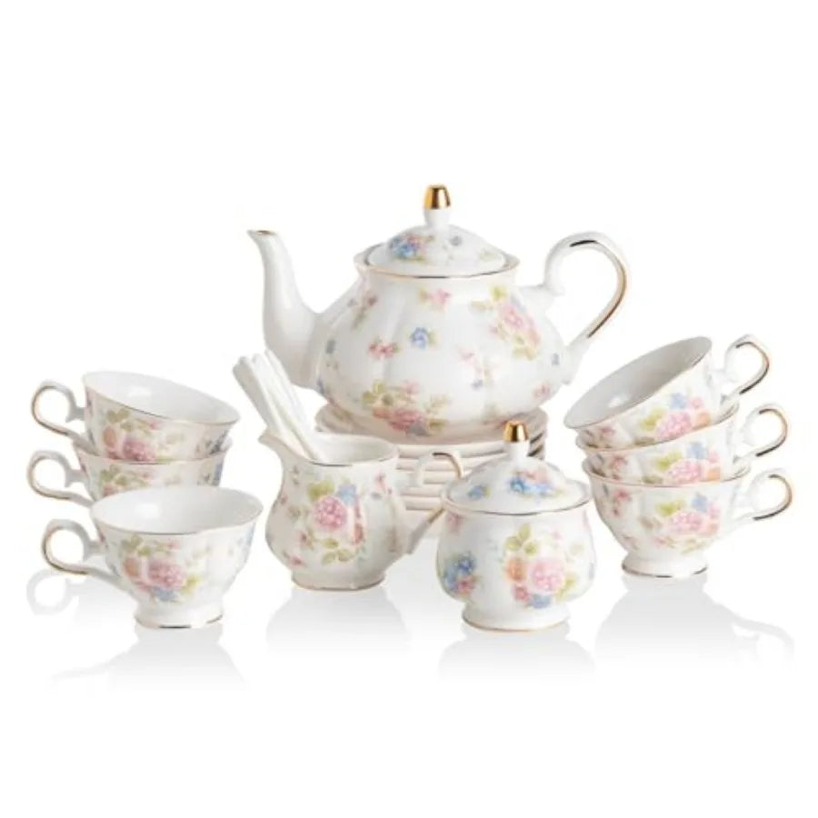 Vintage Porcelain Tea Set