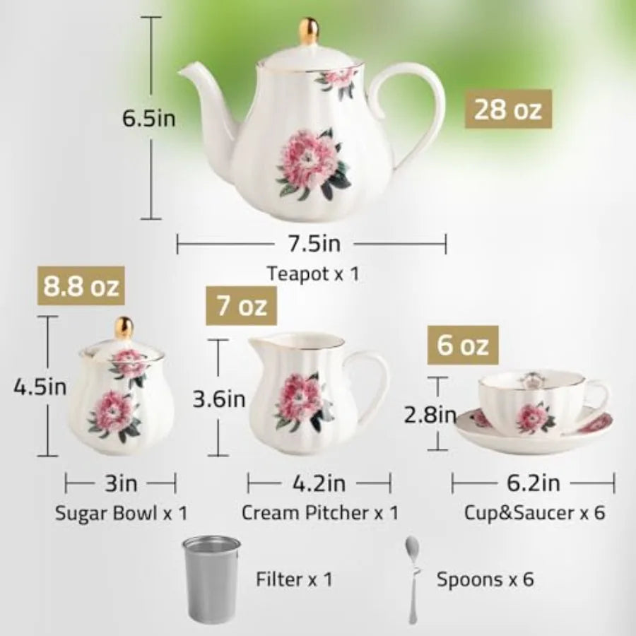 British Porcelain Tea Set