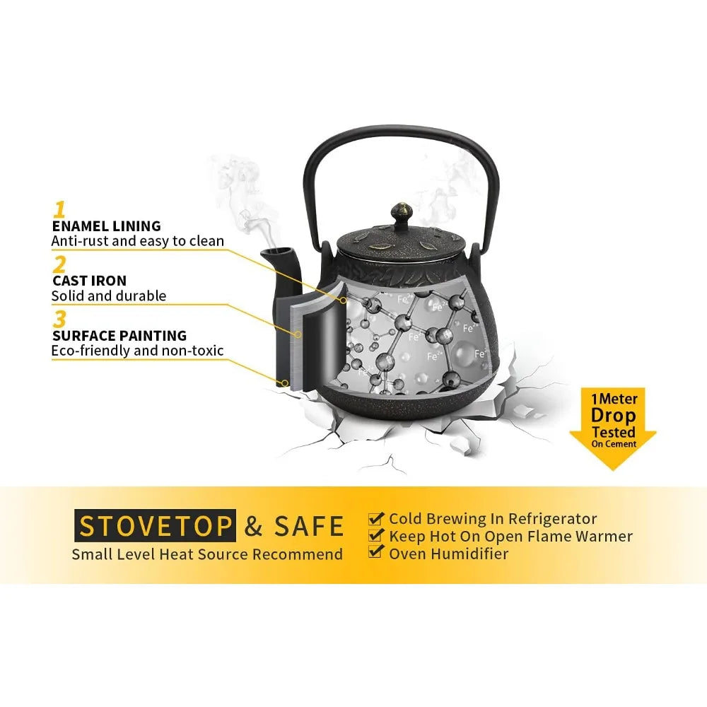 Mini Cast Iron Teapot